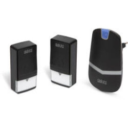 Csengő vezeték nélküli 100m 2 nyomó-1 csengő kinet