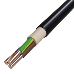 Földkábel E-YY-J 0,6/1kV 3 x  2.5 mm2 