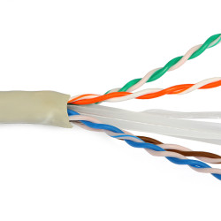 Kábel UTP CAT6 szürke 4x2xAWG23