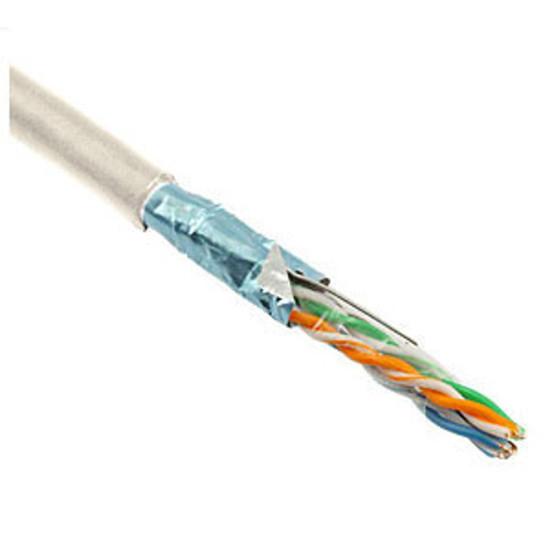 FTP kábel CAT6 4x2xAWG23 szürke