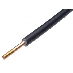 Vezeték MCU  1x1,0mm2 fekete H05V-U