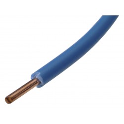Vezeték MCU  1x1,0mm2 kék H05V-U