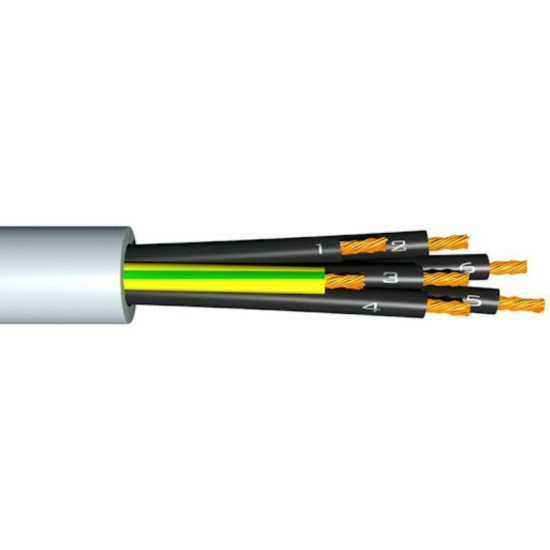 Vezérlőkábel YSLY-JZ  7x0,75mm2