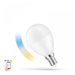Led fényf. E14 kisgömb CCT+DIM  5W Spectrum