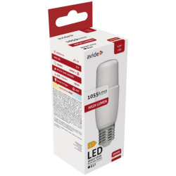 Led fényf. E27 T37  9,5W 3000K Avide