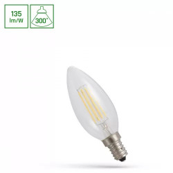 Led fényf. E14 gyertya COG  5,5W 4000K Spectrum