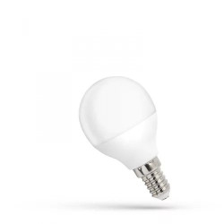 Led fényf. E14 kisgömb  4W 3000K Spectrum