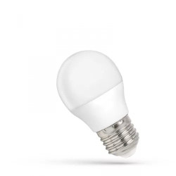 Led fényf. E27 kisgömb  4W 4000K Spectrum