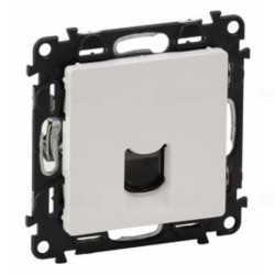 UTP aljzat 1xRJ45 Cat5e Valena Life fehér 753140