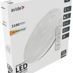 Selene mennyezeti led lámpa 48W CCT távir. Avide