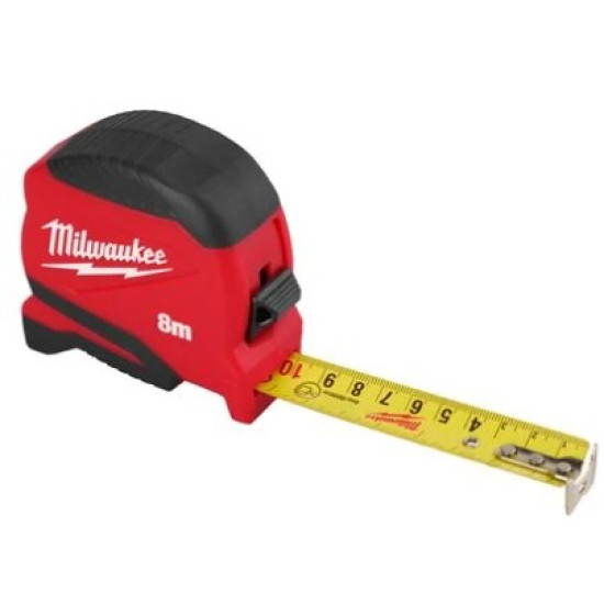 Mérőszalag  8m Milwaukee Compact