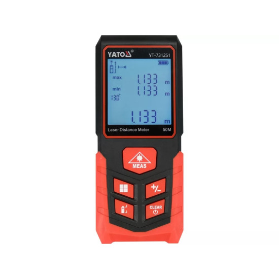 Távolságmérő 0,05-50m YT-731251 