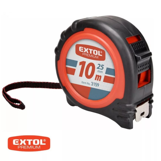 Mérőszalag 10m gumis Extol Premium 3159