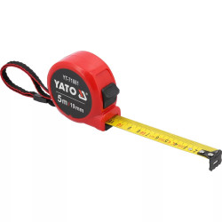 Mérőszalag  5m  műanyag Yato YT-71081
