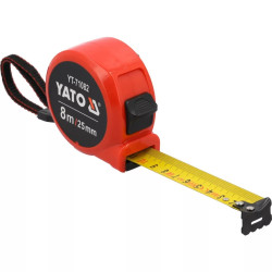 Mérőszalag  8m műanyag Yato YT-71082       