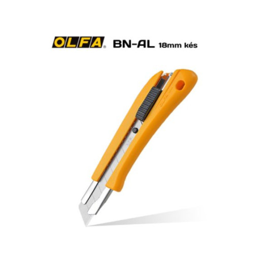 Tördelhető pengéjű kés 18mm Olfa BN-AL
