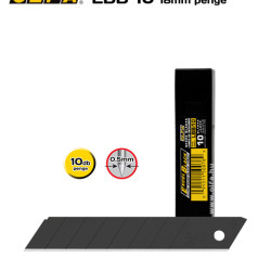 Tördelhető penge 18mm fekete 10db Olfa LBB-10