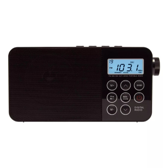 Táskarádió 3 sávos RPR 3LCD Somogyi