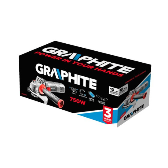 Sarokcsiszoló 115mm 750W Graphite 59G063