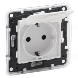 Dugalj 2P+F csapf. Niloé Step fehér IP44 863123